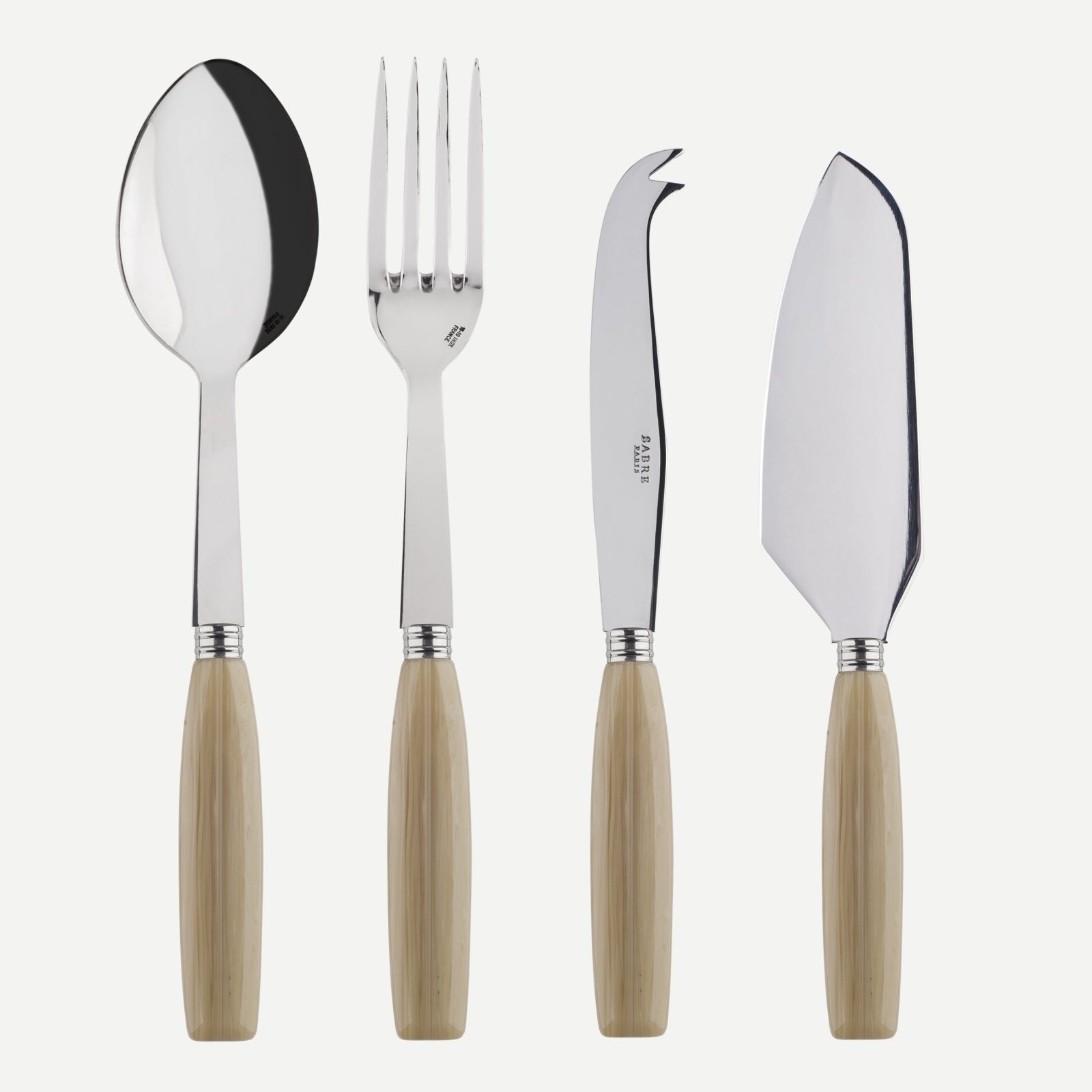 Djembe, Faux Horn - Set of 4 must-have serving pieces