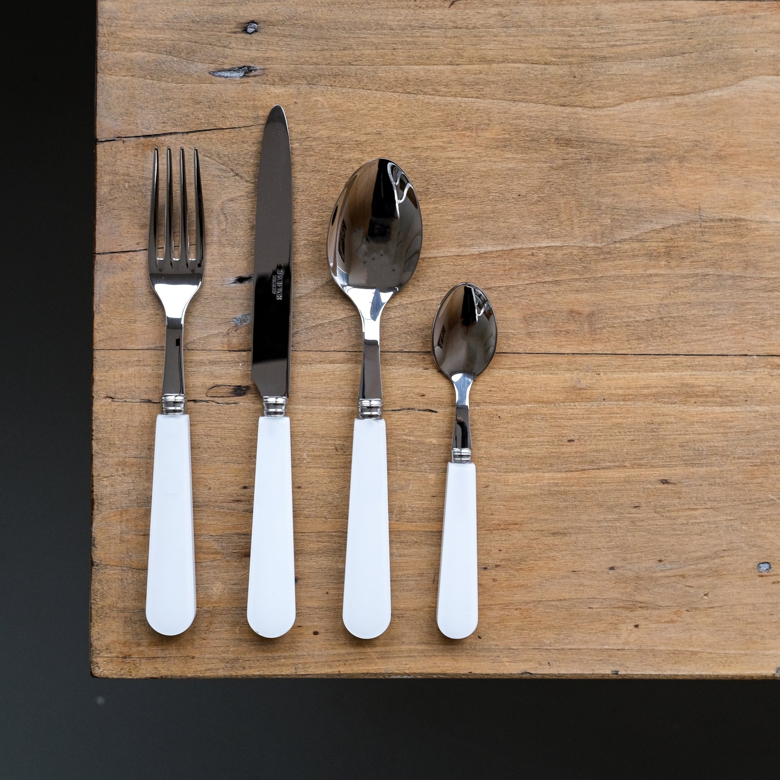 Duo, White - Teaspoon