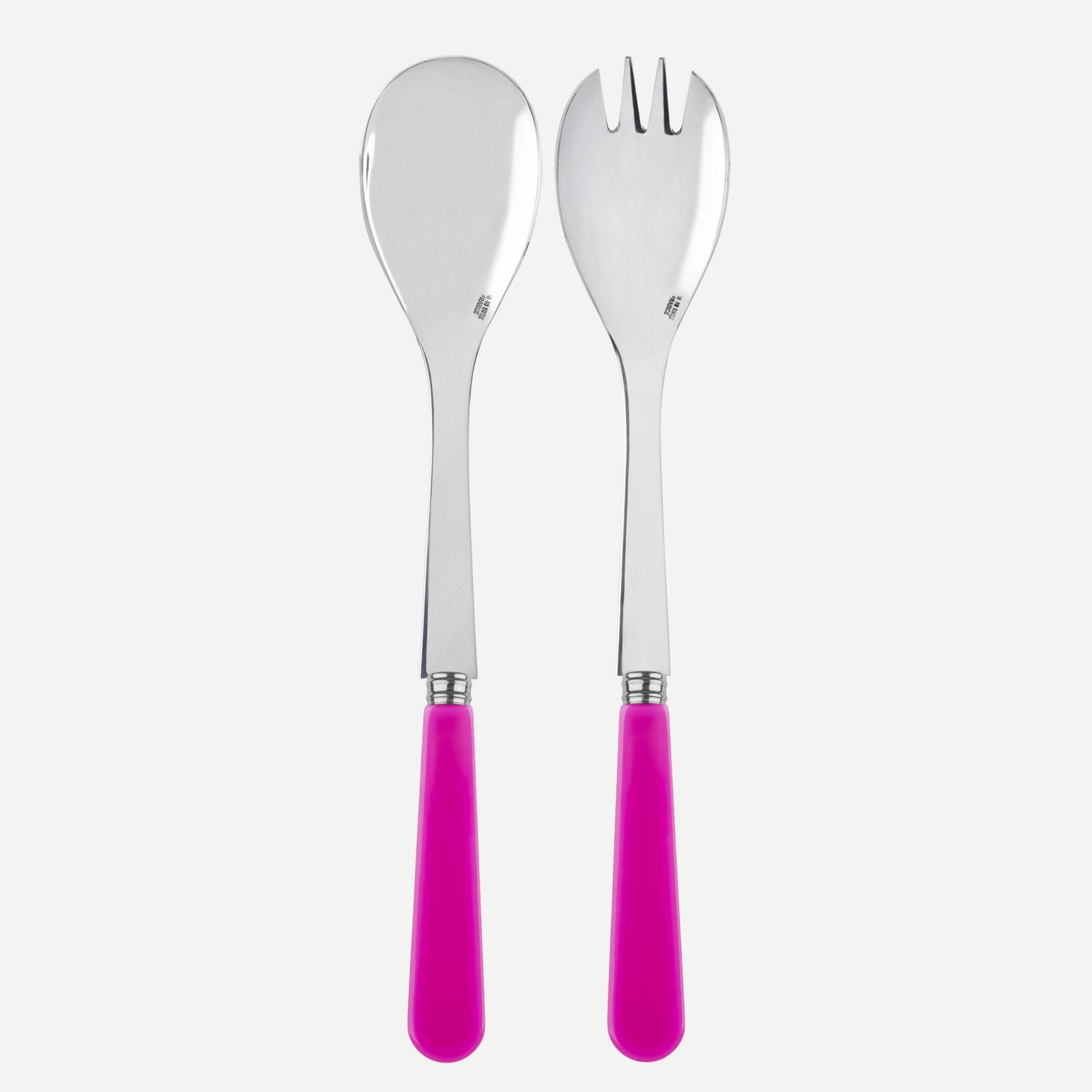 Duo, Pink - Salad cutlery set
