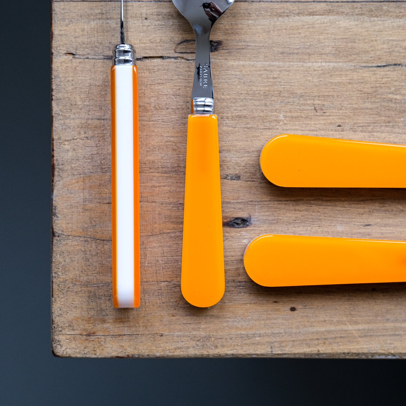 Duo, Orange - Cheese knife large
