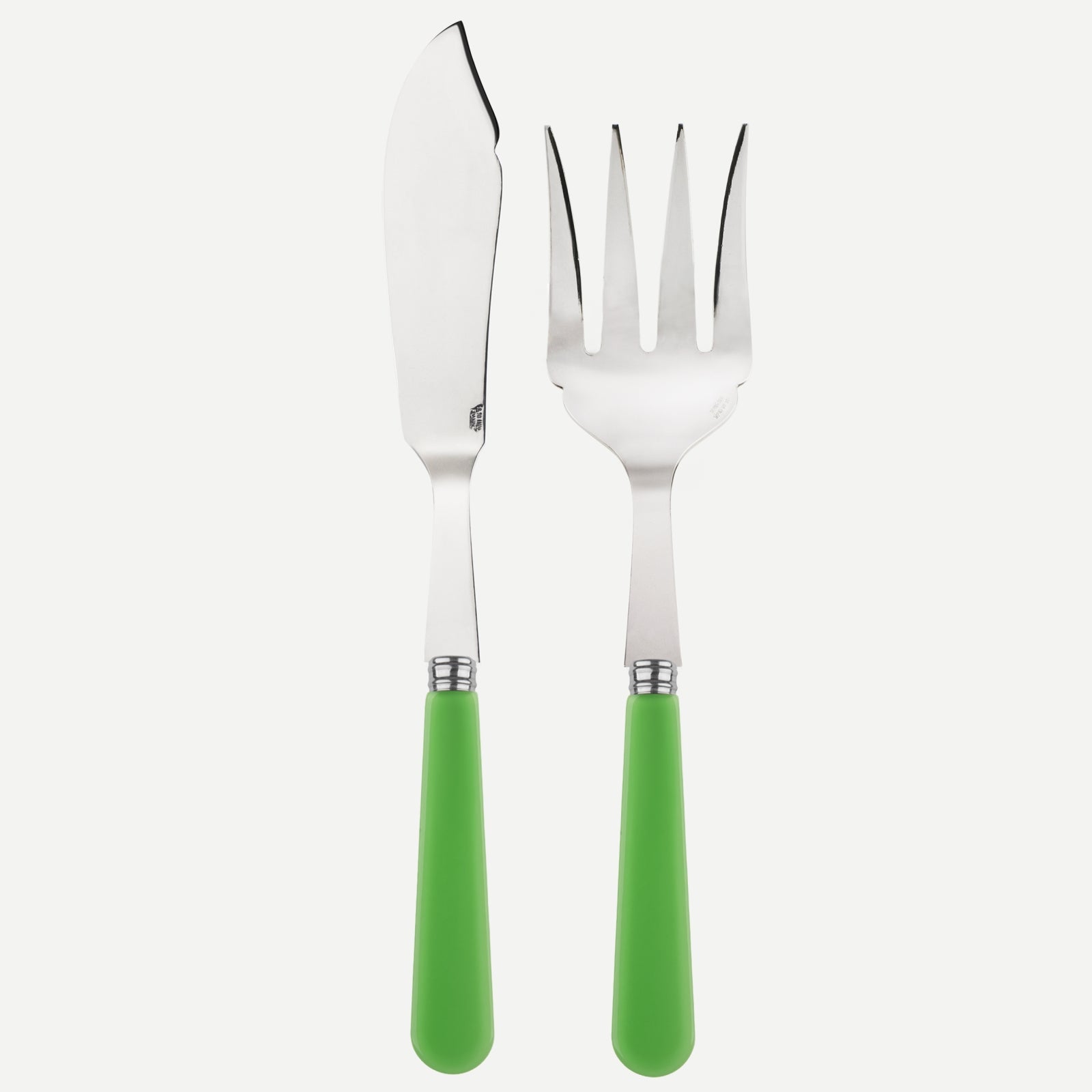 Duo, Garden green - Fish serving set