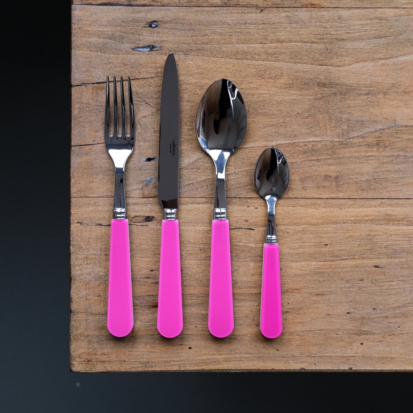 Duo, Pink - 32 pieces cutlery set