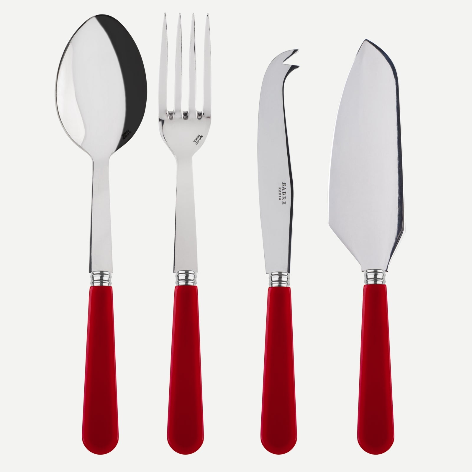 Duo, Red - Set of 4 must-have serving pieces