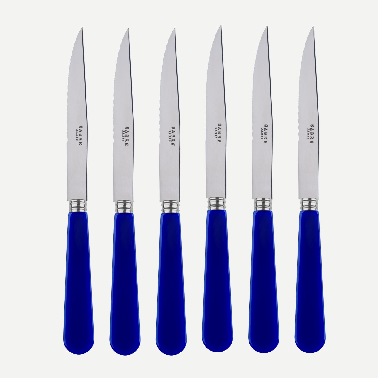 Duo, Lapis blue - Set of 6 steak knives