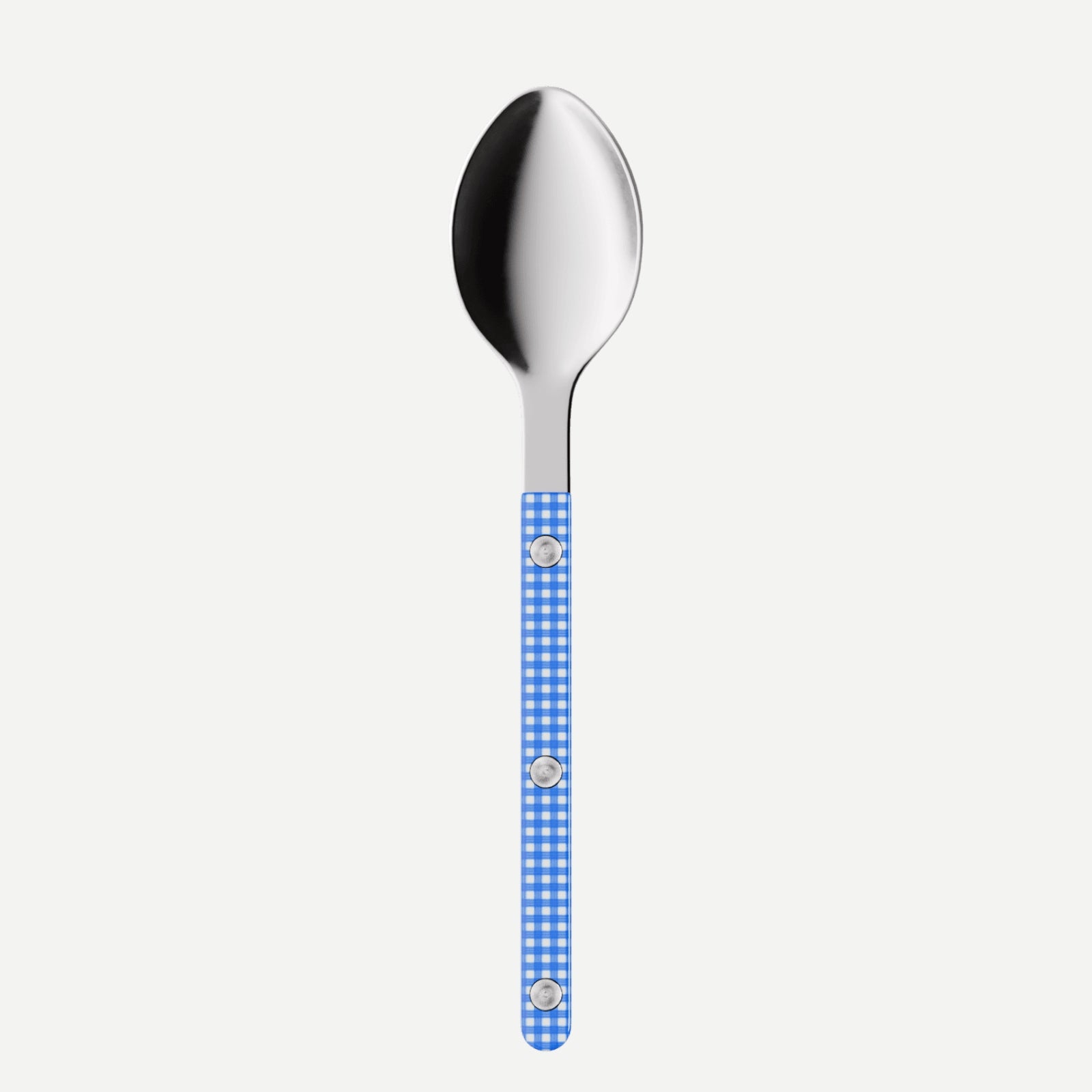 Bistrot Gingham, Blue - Dessert spoon