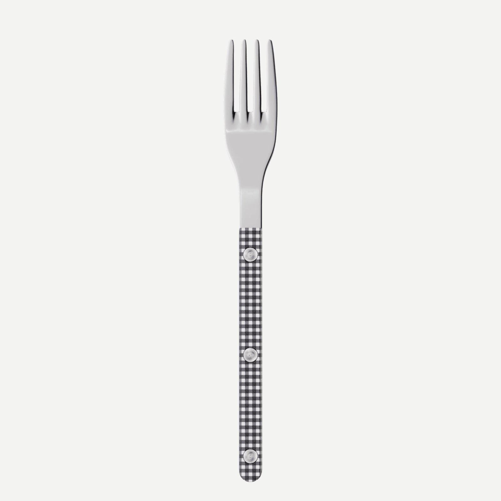 Bistrot Gingham, Black - Salad fork