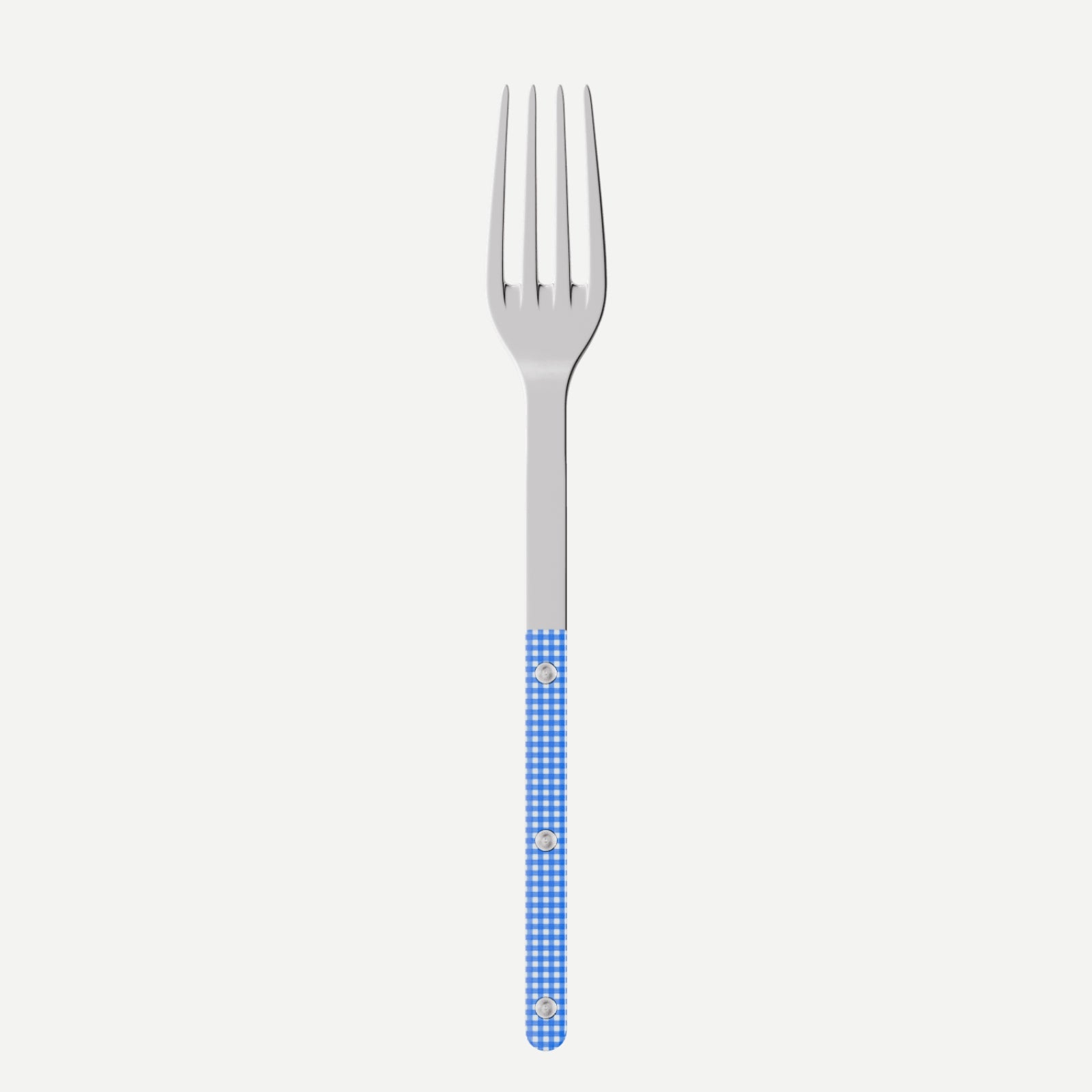 Bistrot Gingham, Blue - Serving fork