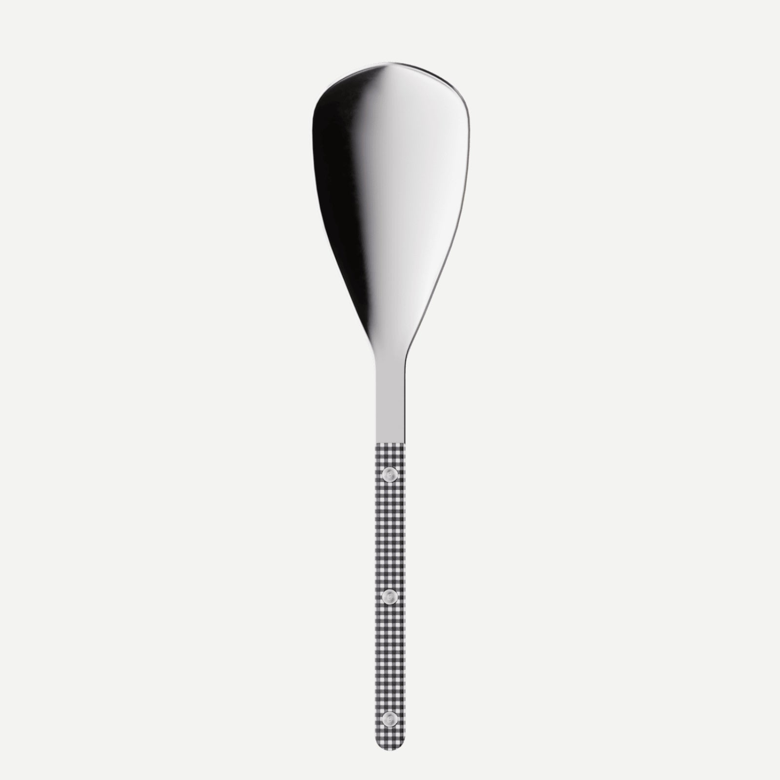 Bistrot Gingham, Black - Rice spoon