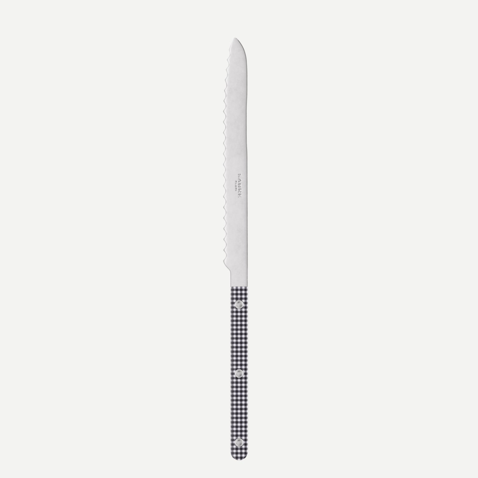 Bistrot Gingham, Black - Bread knife