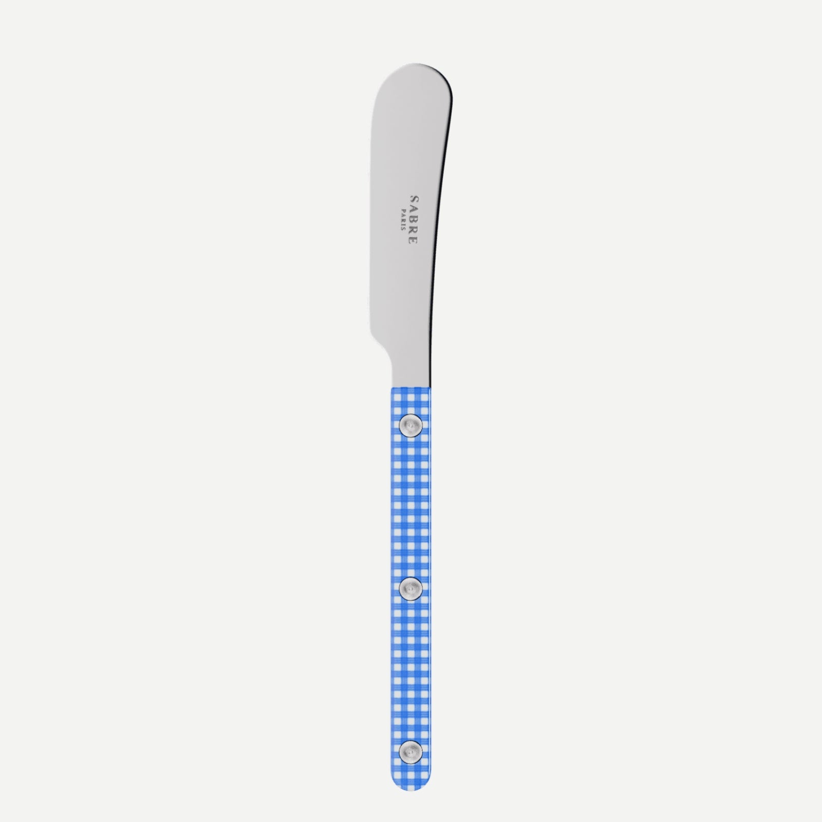 Bistrot Gingham, Blue - Butter spreader