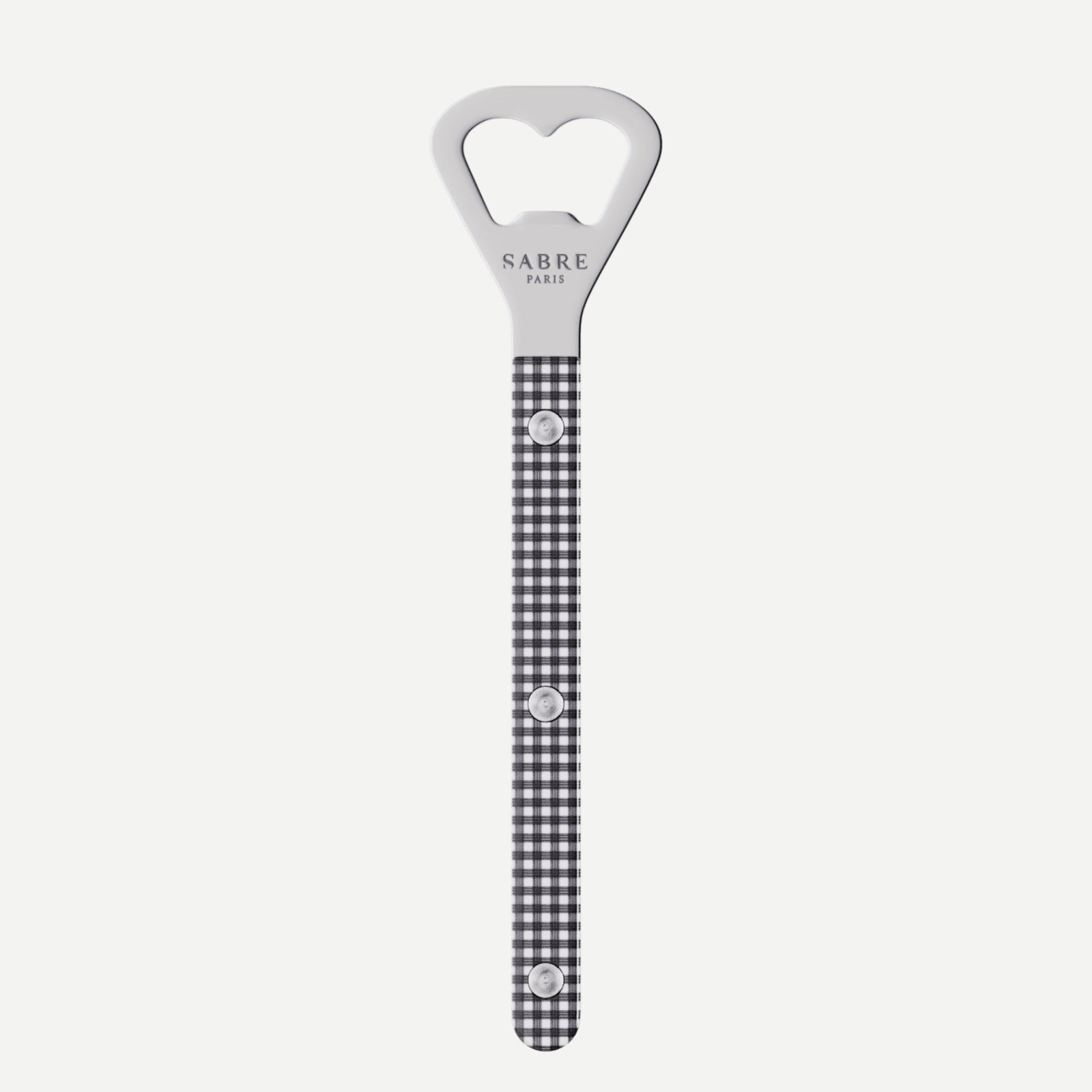 Bistrot Gingham, Black - Bottle opener
