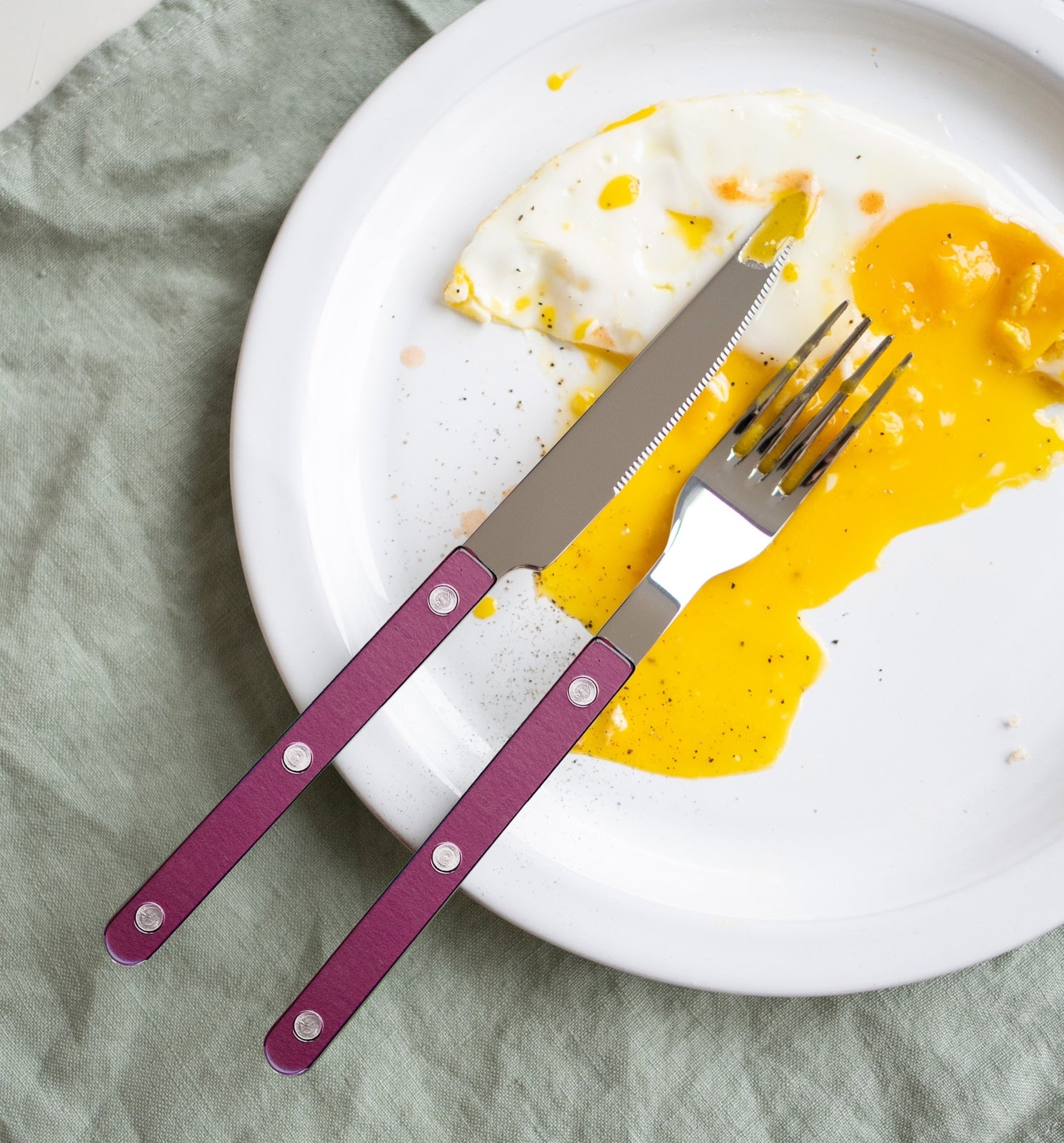 Bistrot Pearly, Aubergine - Dinner knife