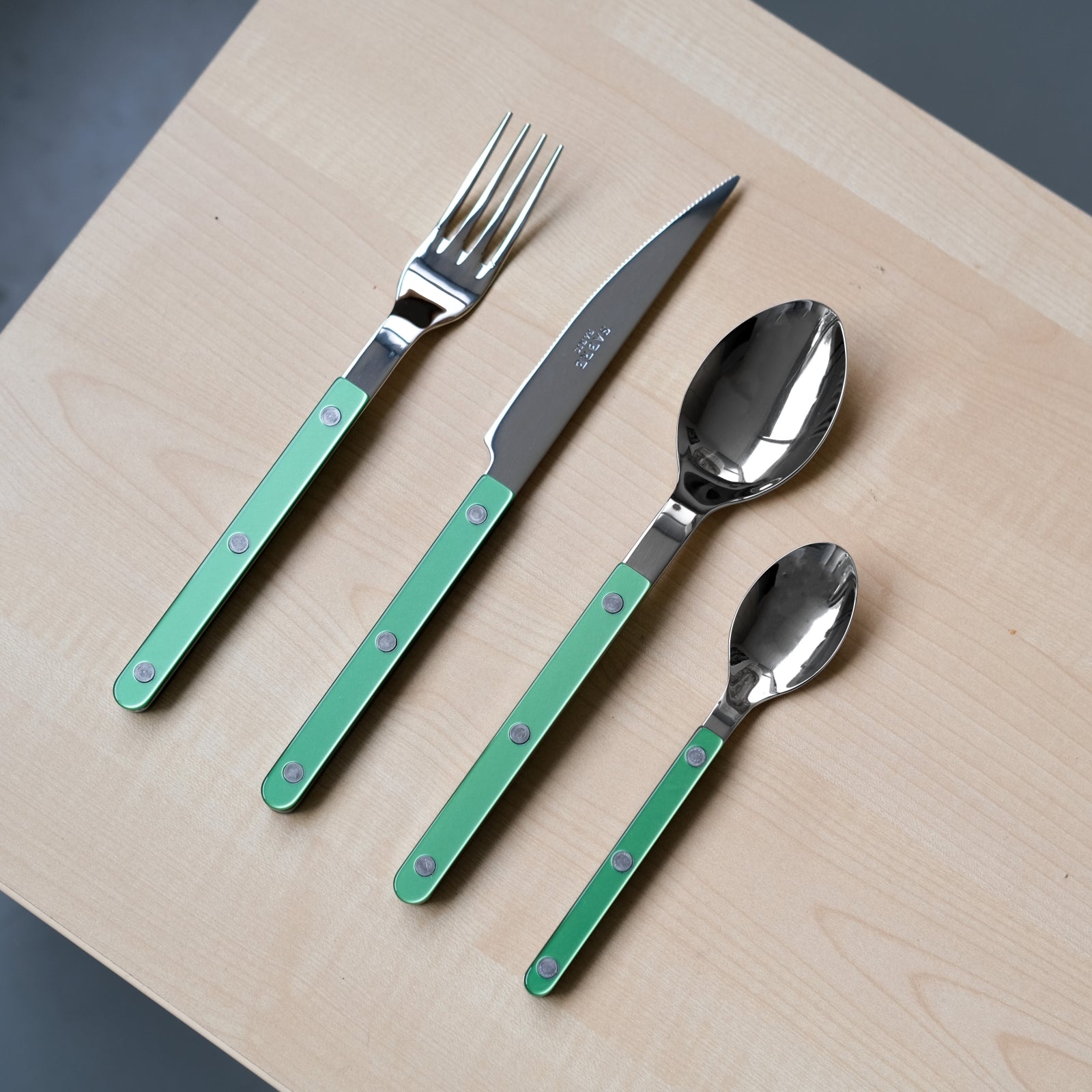 Bistrot Pearly, Garden green - Dinner knife