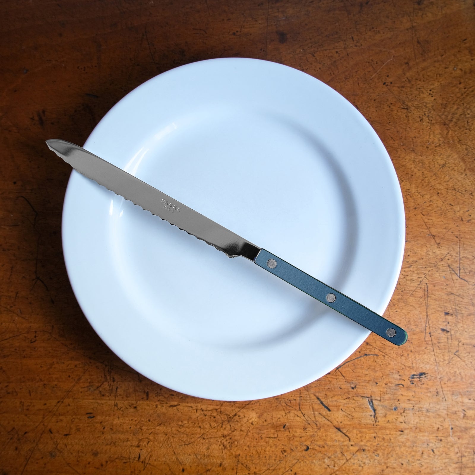 Bistrot Pearly, Steel blue - Bread knife