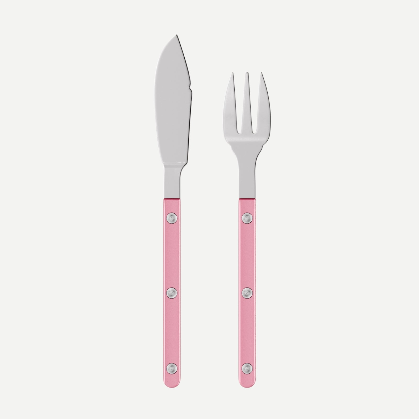 Bistrot Pearly, Soft pink - Fish set