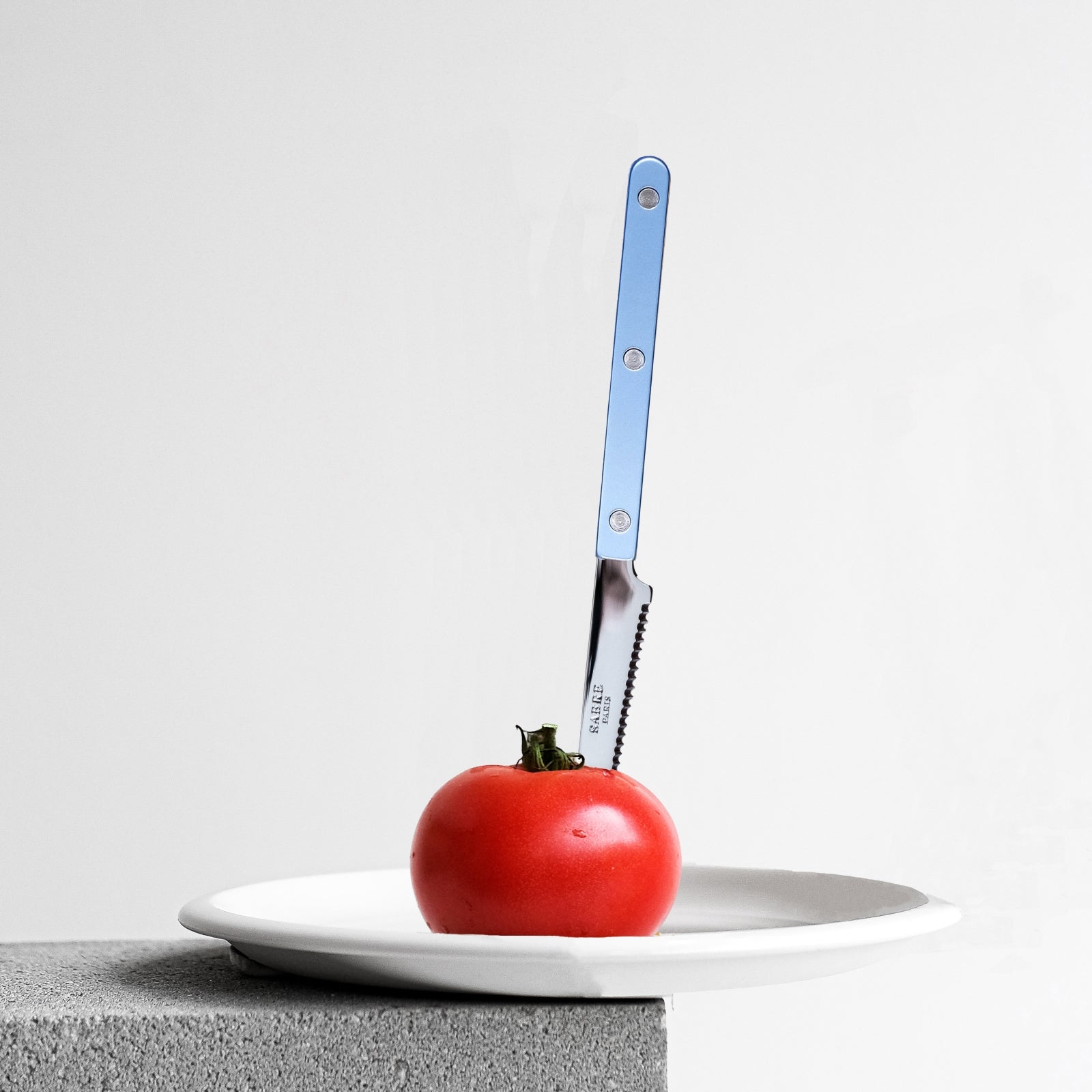 Bistrot Pearly, Light blue - Tomato knife