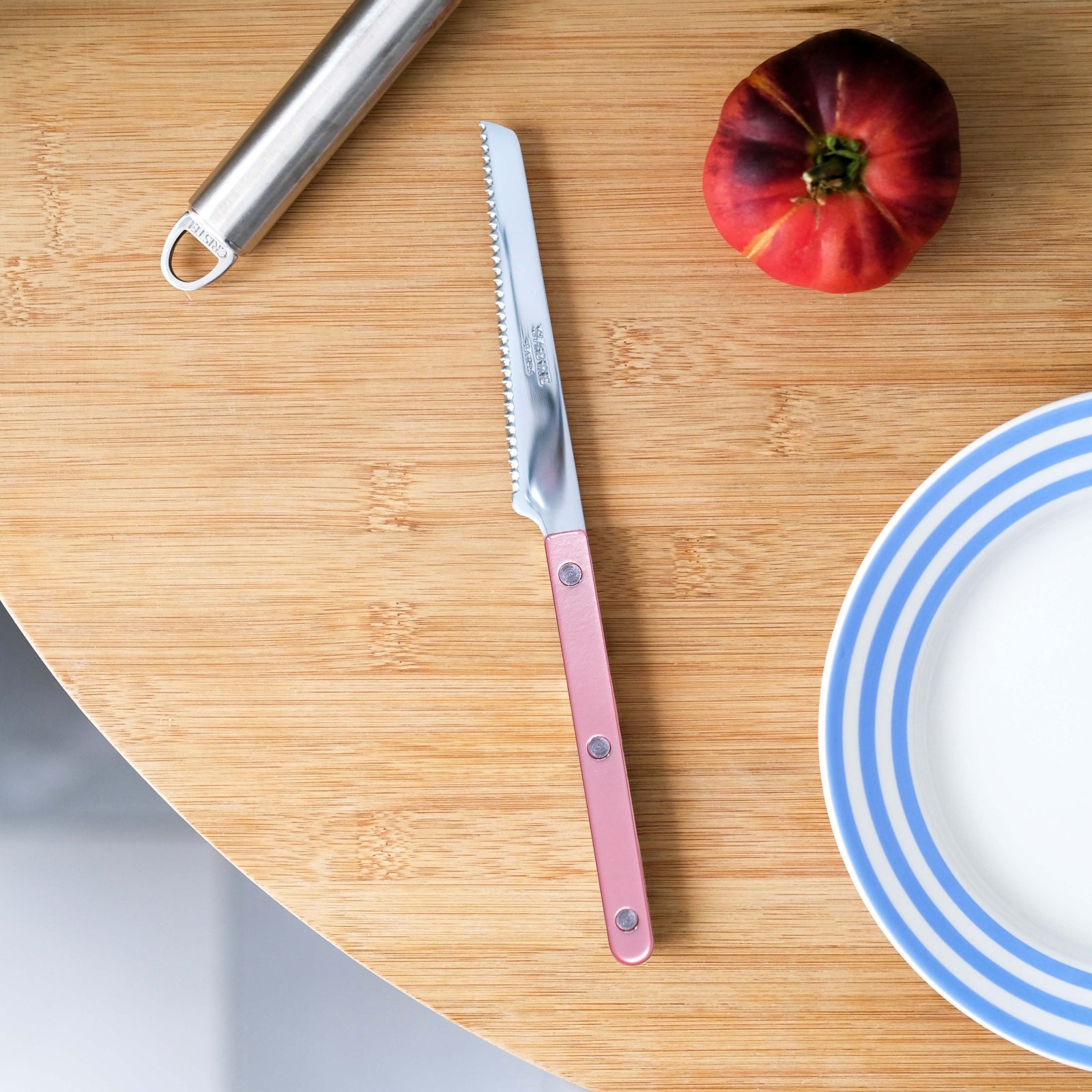 Bistrot Pearly, Soft pink - Tomato knife