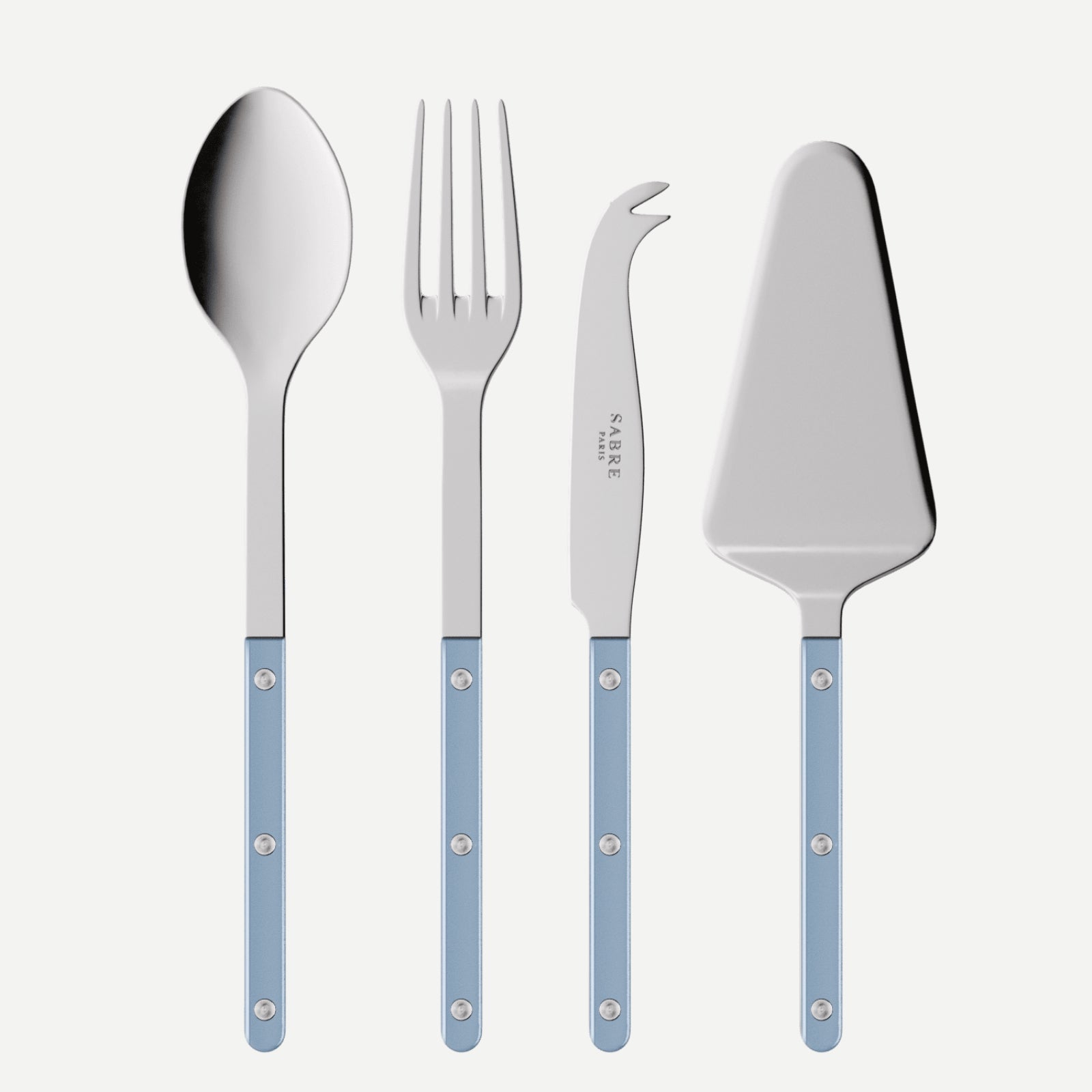 Bistrot Pearly, Light blue - Set of 4 Bistrot must-have serving pieces