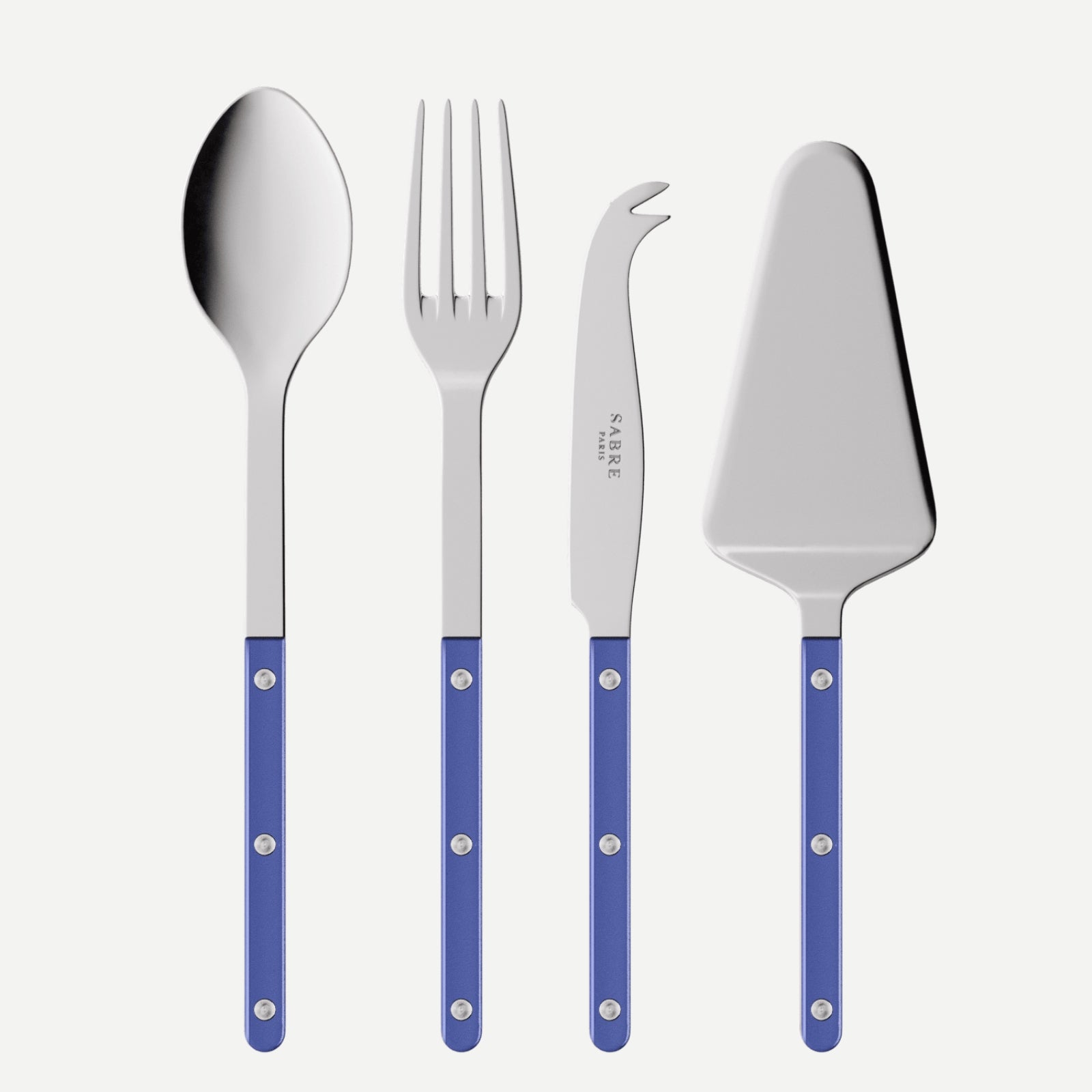 Bistrot Pearly, Lapis blue - Set of 4 Bistrot must-have serving pieces