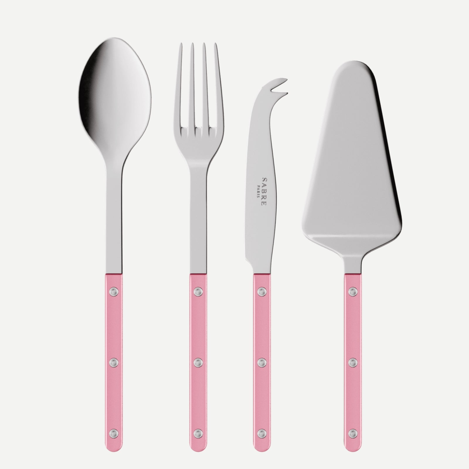 Bistrot Pearly, Soft pink - Set of 4 Bistrot must-have serving pieces