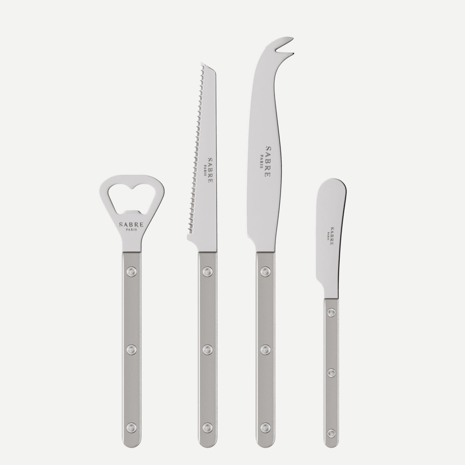 Bistrot Pearly, Grey - Bistrot aperitif set