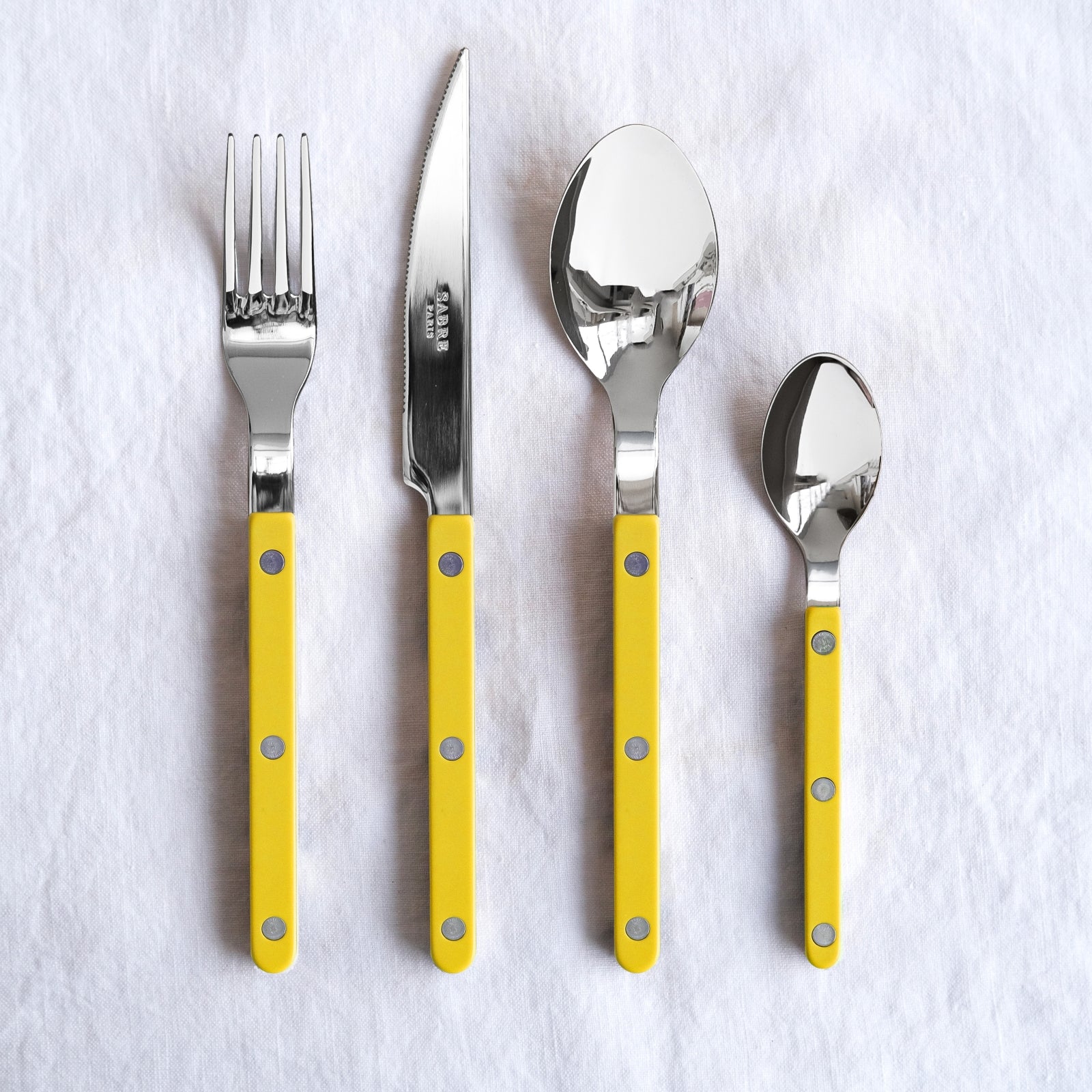 Bistrot Solid, Yellow - Soup spoon