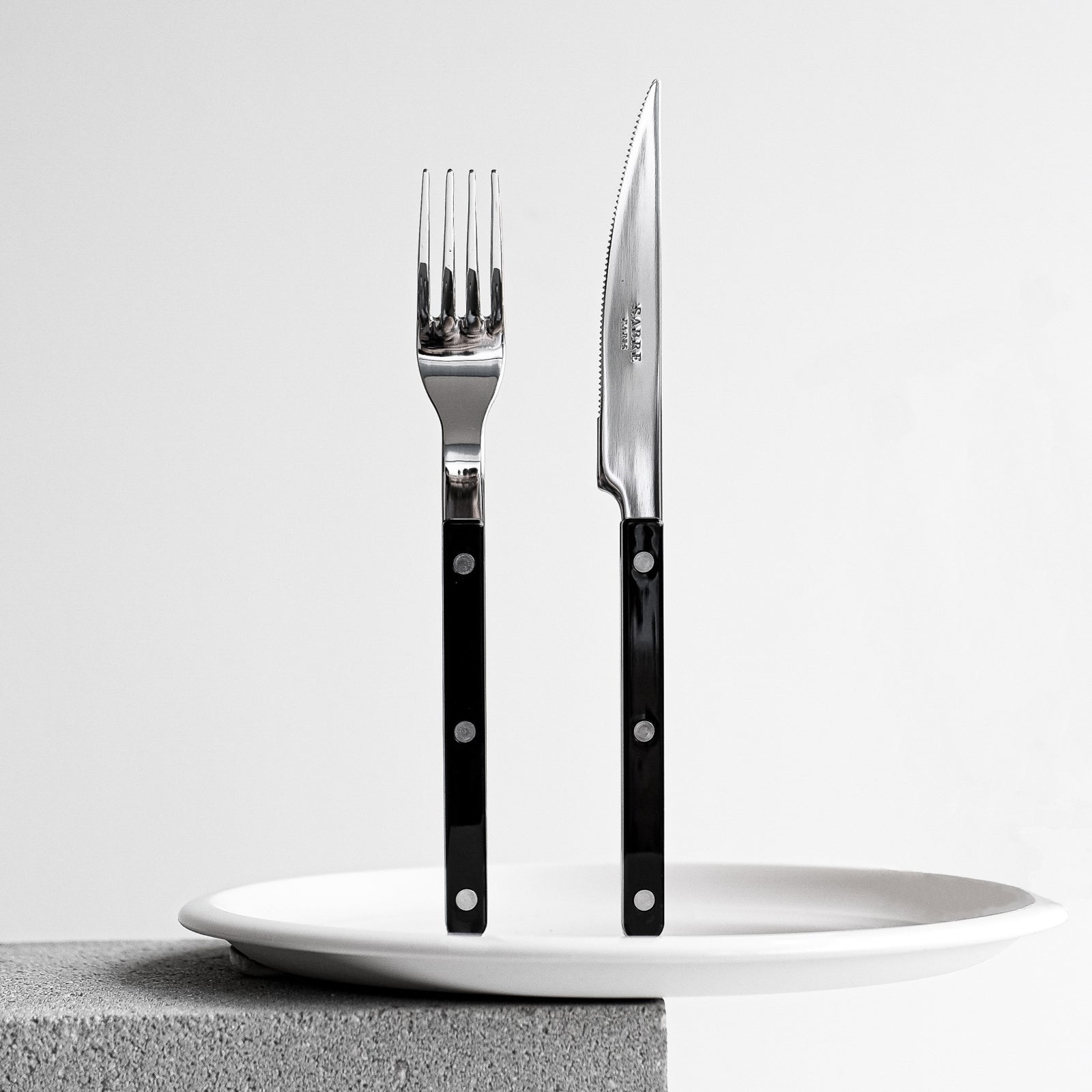 Bistrot Solid, Black - Dinner fork