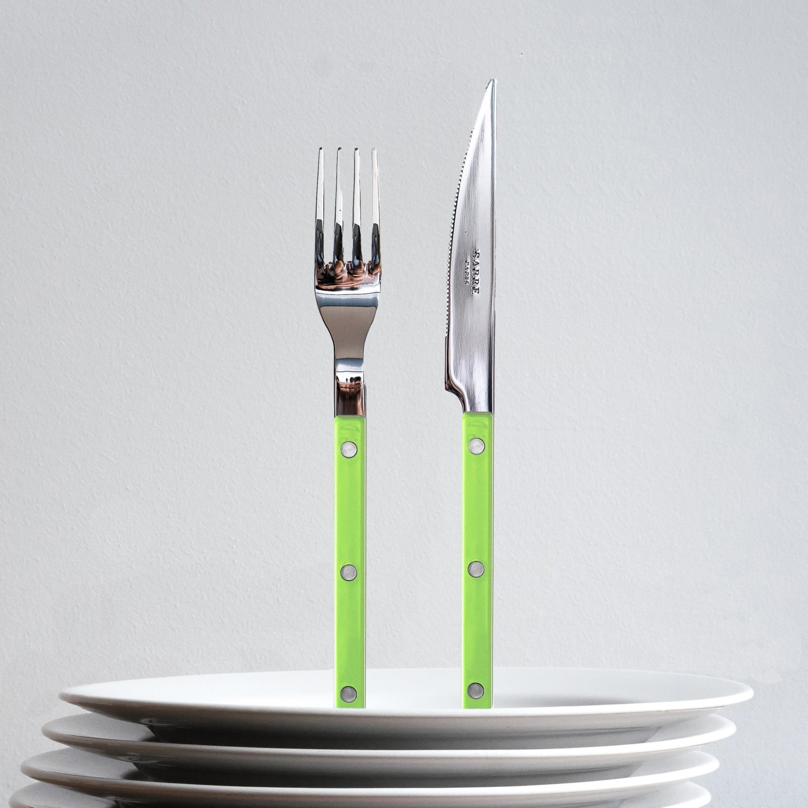 Bistrot Solid, Lime - Dinner knife