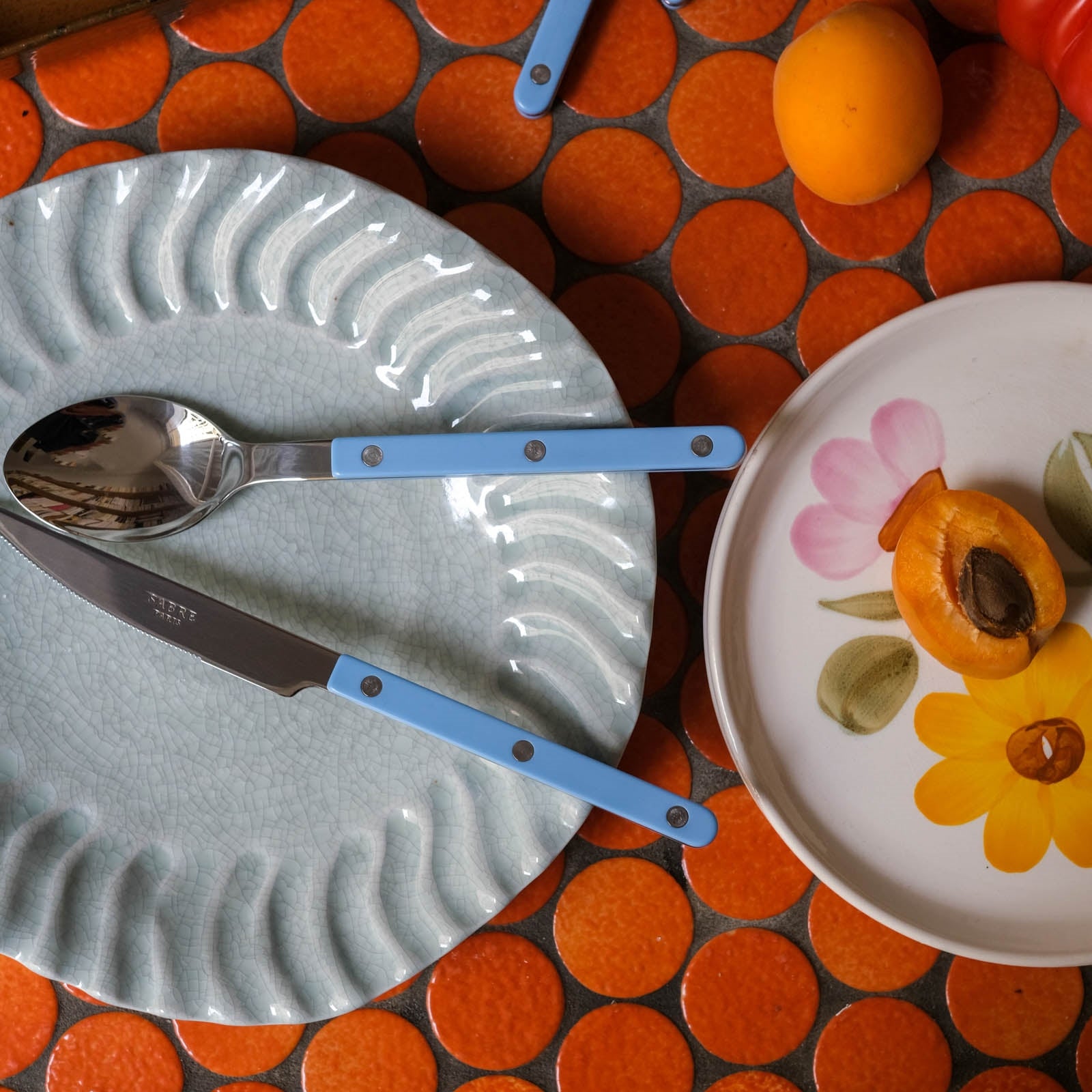 Bistrot Solid, Pastel blue - Teaspoon