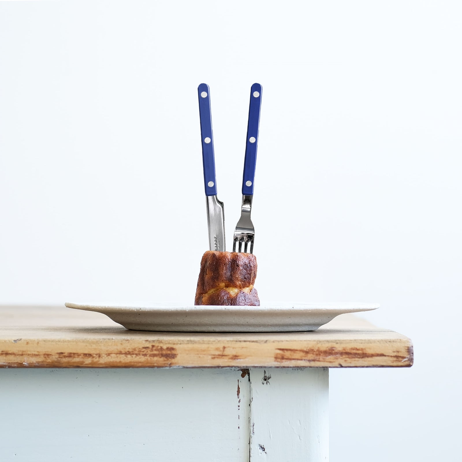 Bistrot Solid, Navy blue - Salad fork