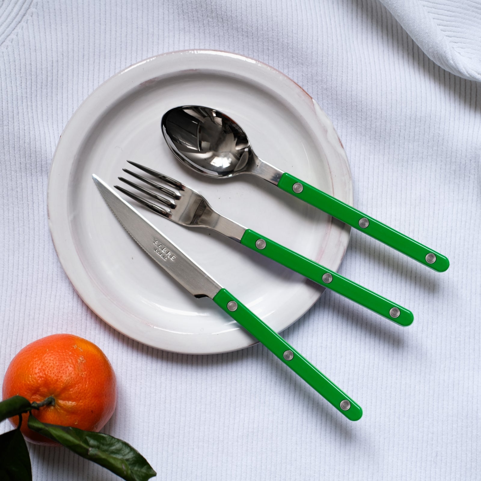 Bistrot Solid, Garden green - Salad fork