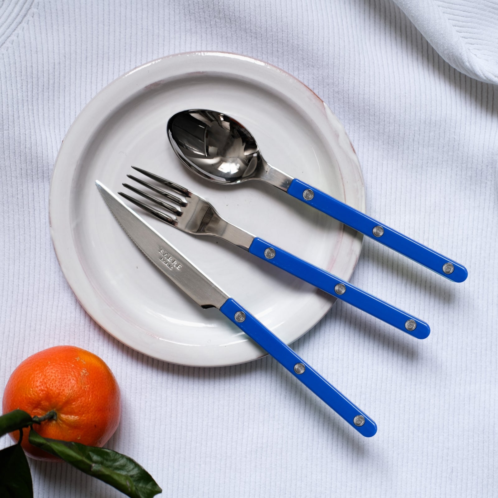 Bistrot Solid, Lapis blue - Salad fork