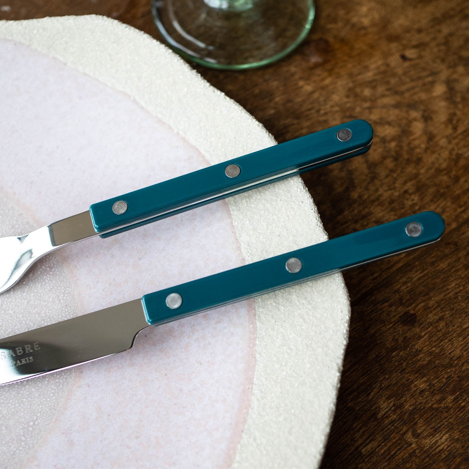 Bistrot Solid, Aquamarine - Salad fork