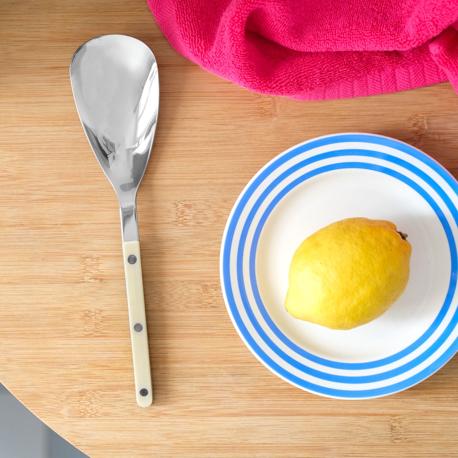 Bistrot Solid, Ivory - Rice spoon