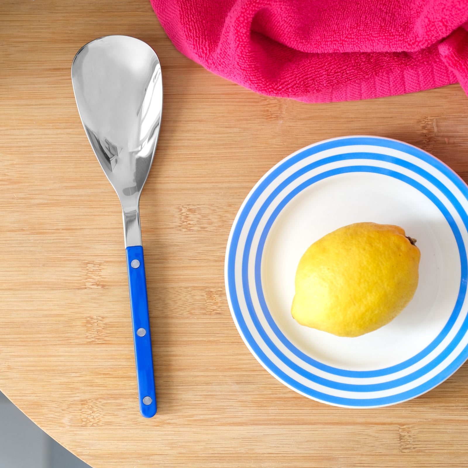 Bistrot Solid, Lapis blue - Rice spoon