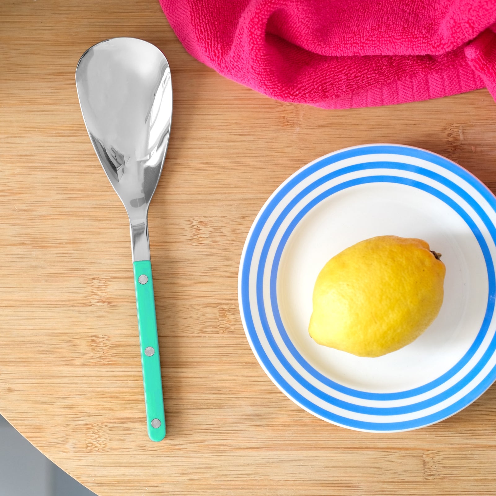 Bistrot Solid, Pastel green - Rice spoon