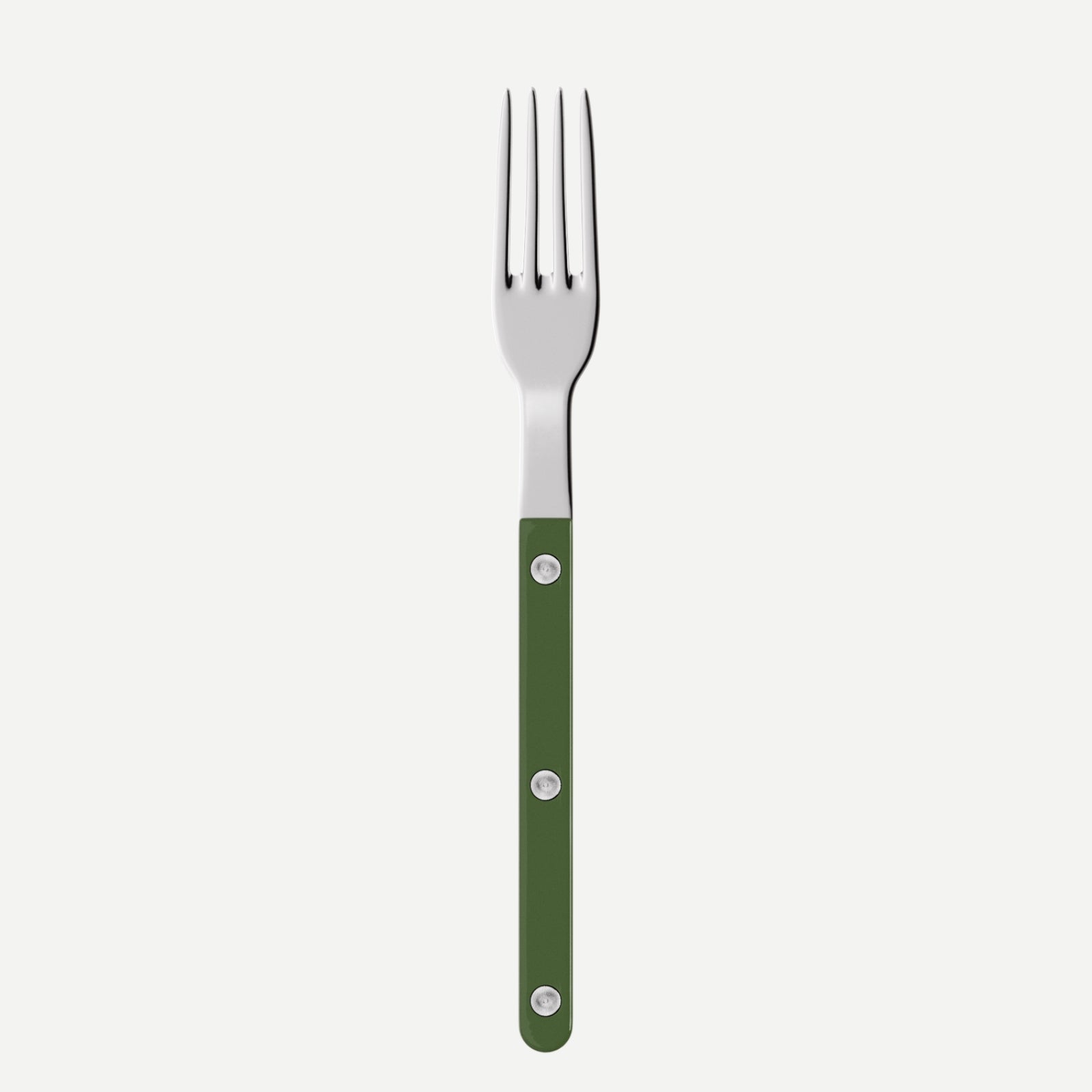 Bistrot Solid, Green - Small fork