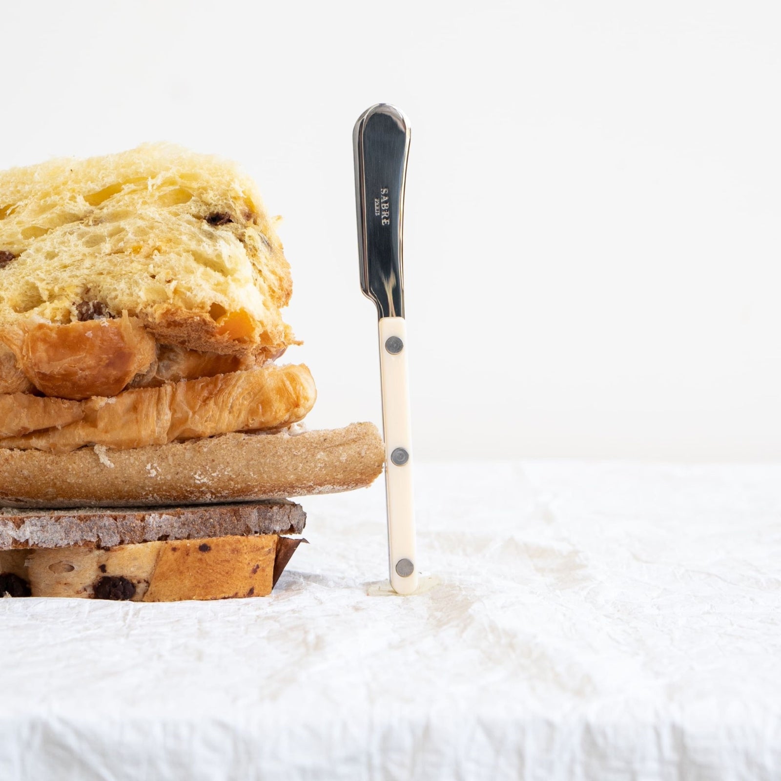 Bistrot Solid, Ivory - Butter spreader