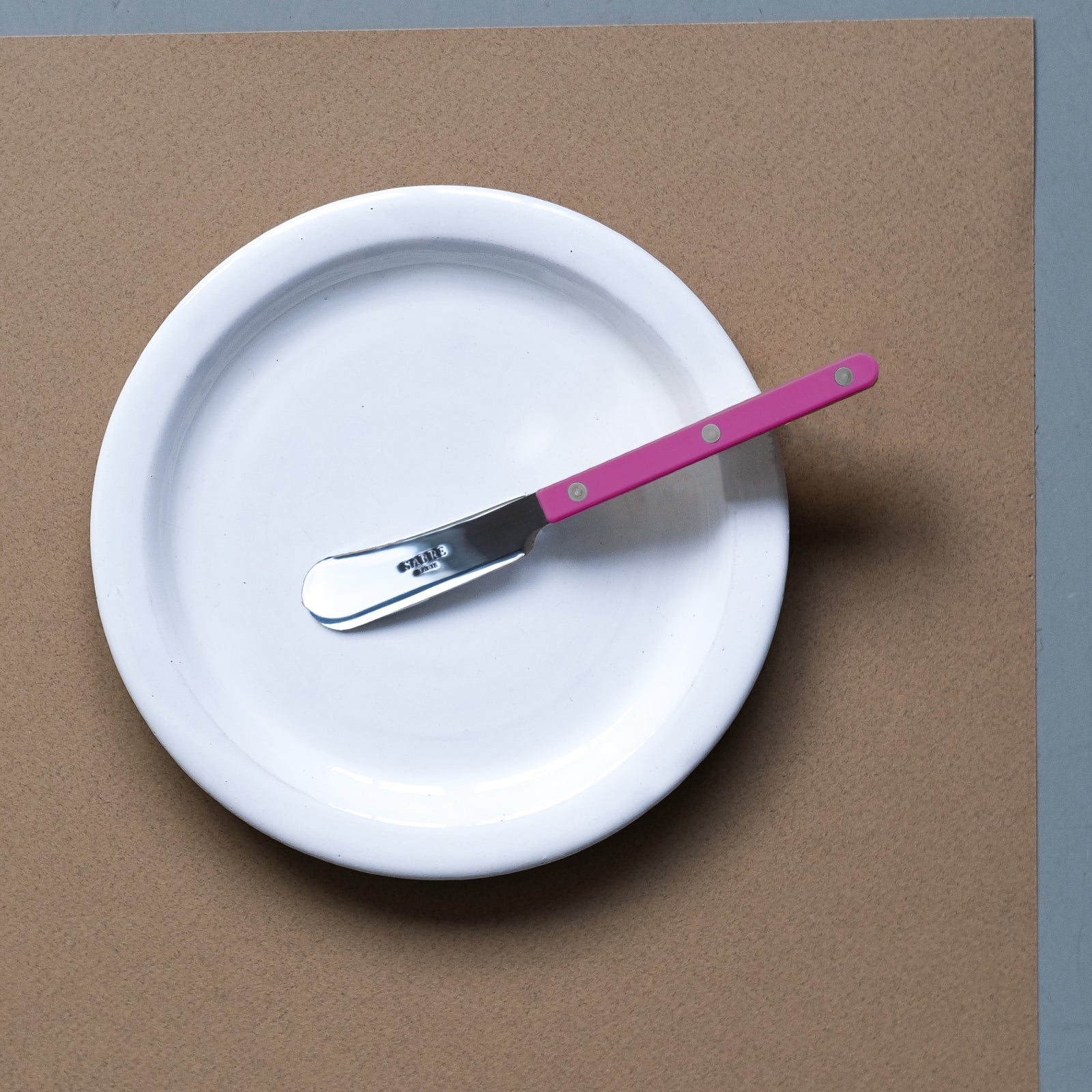 Bistrot Solid, Raspberry - Butter spreader