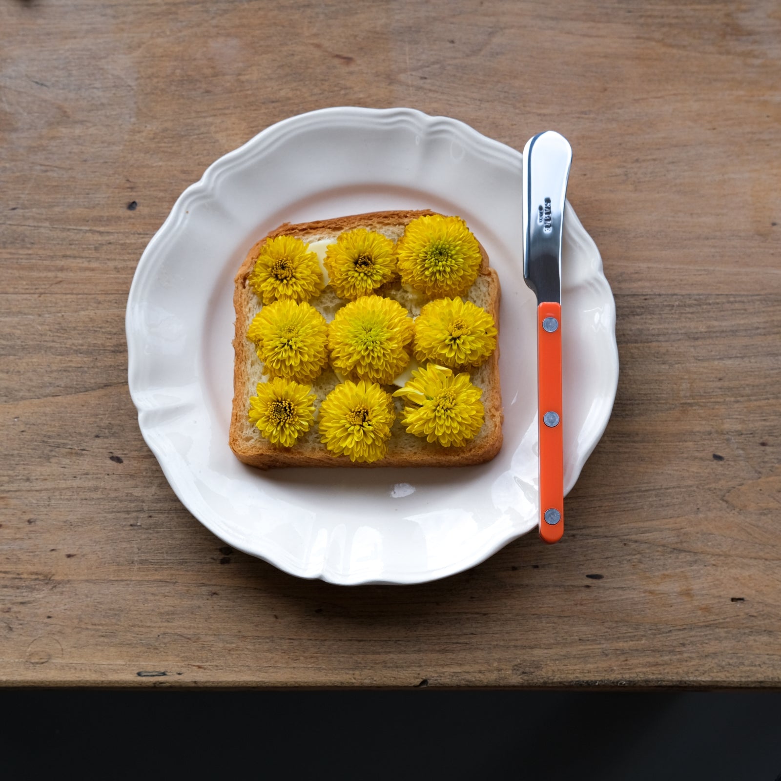 Bistrot Solid, Orange - Butter spreader
