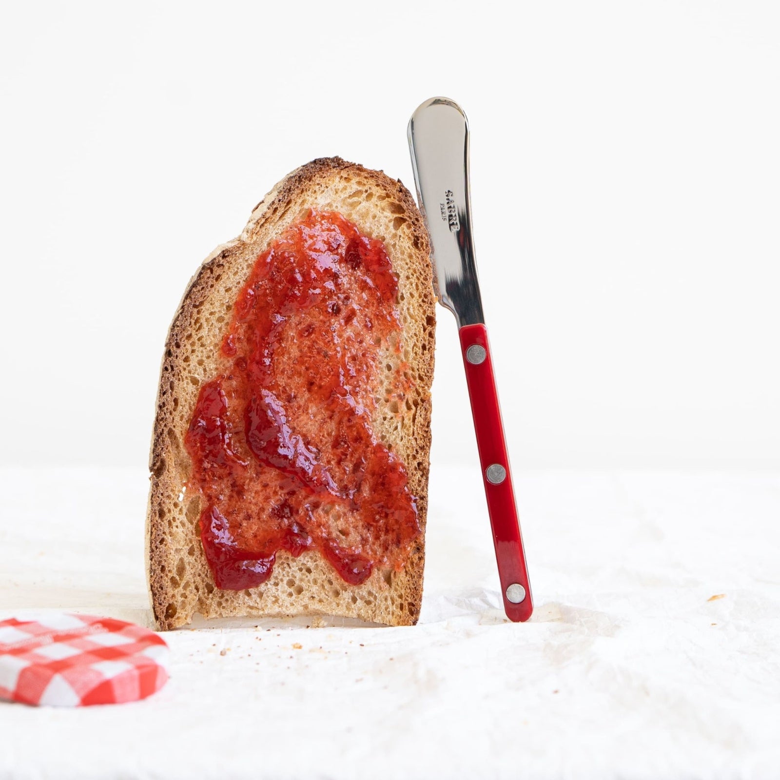 Bistrot Solid, Burgundy - Butter spreader