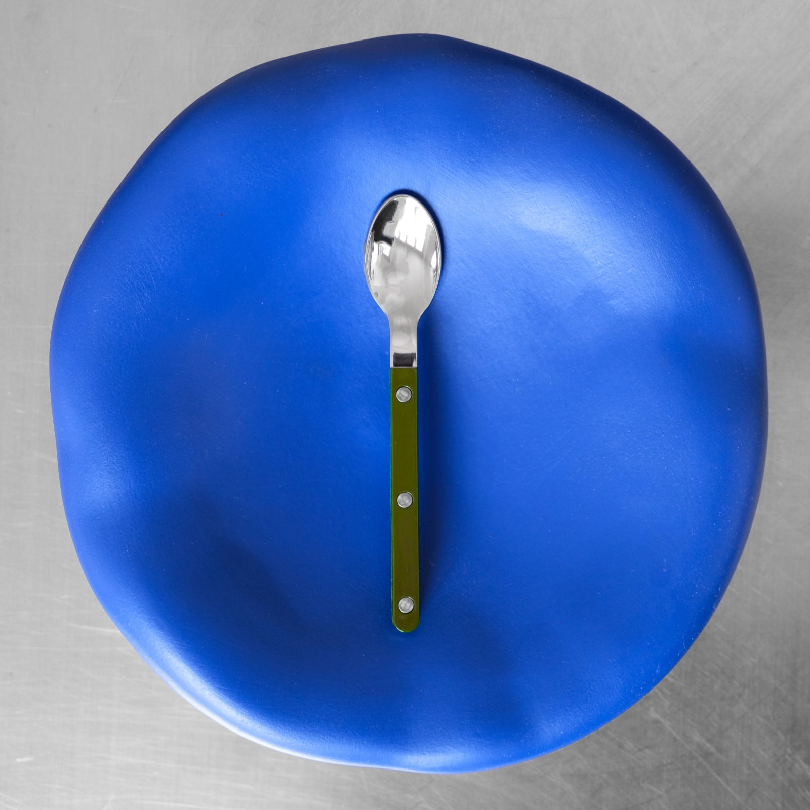 Bistrot Solid, Green fern - Espresso spoon