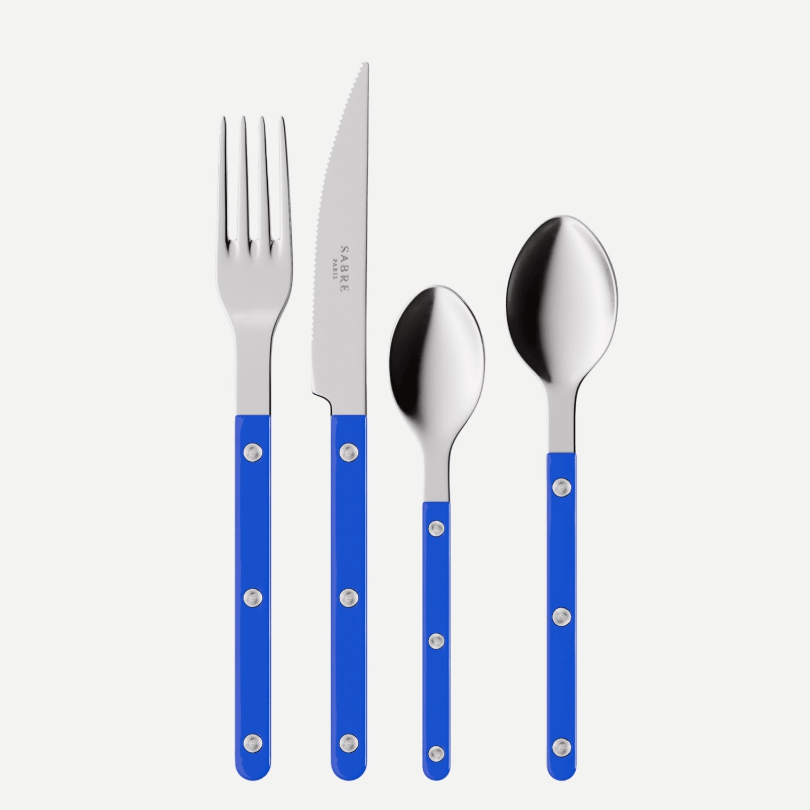 Bistrot Solid, Lapis blue - 32 pieces cutlery set