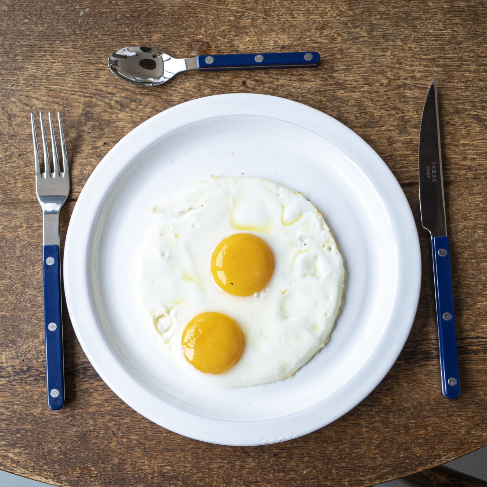 Bistrot Solid, Navy blue - 4 pieces cutlery set