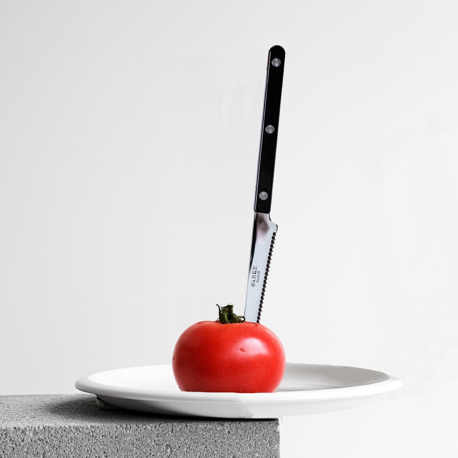 Bistrot Solid, Black - Tomato knife