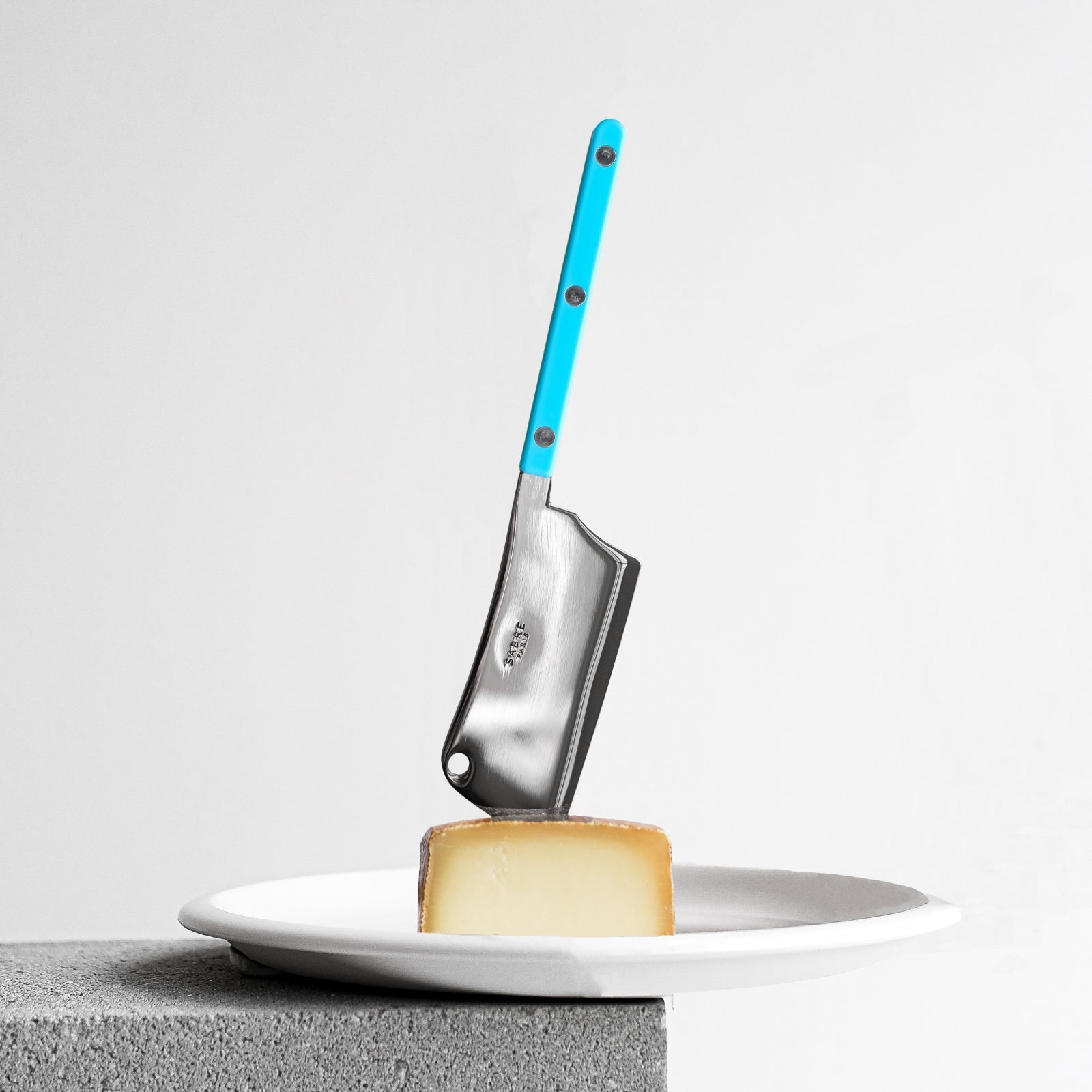 Bistrot Solid, Turquoise - Cheese cleaver