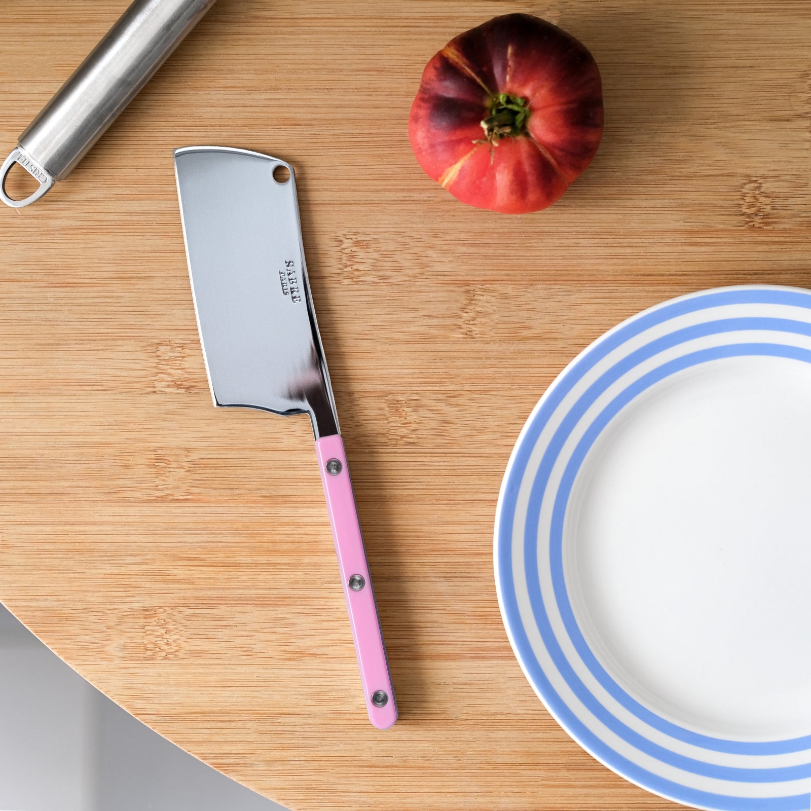 Bistrot Solid, Pink - Cheese cleaver