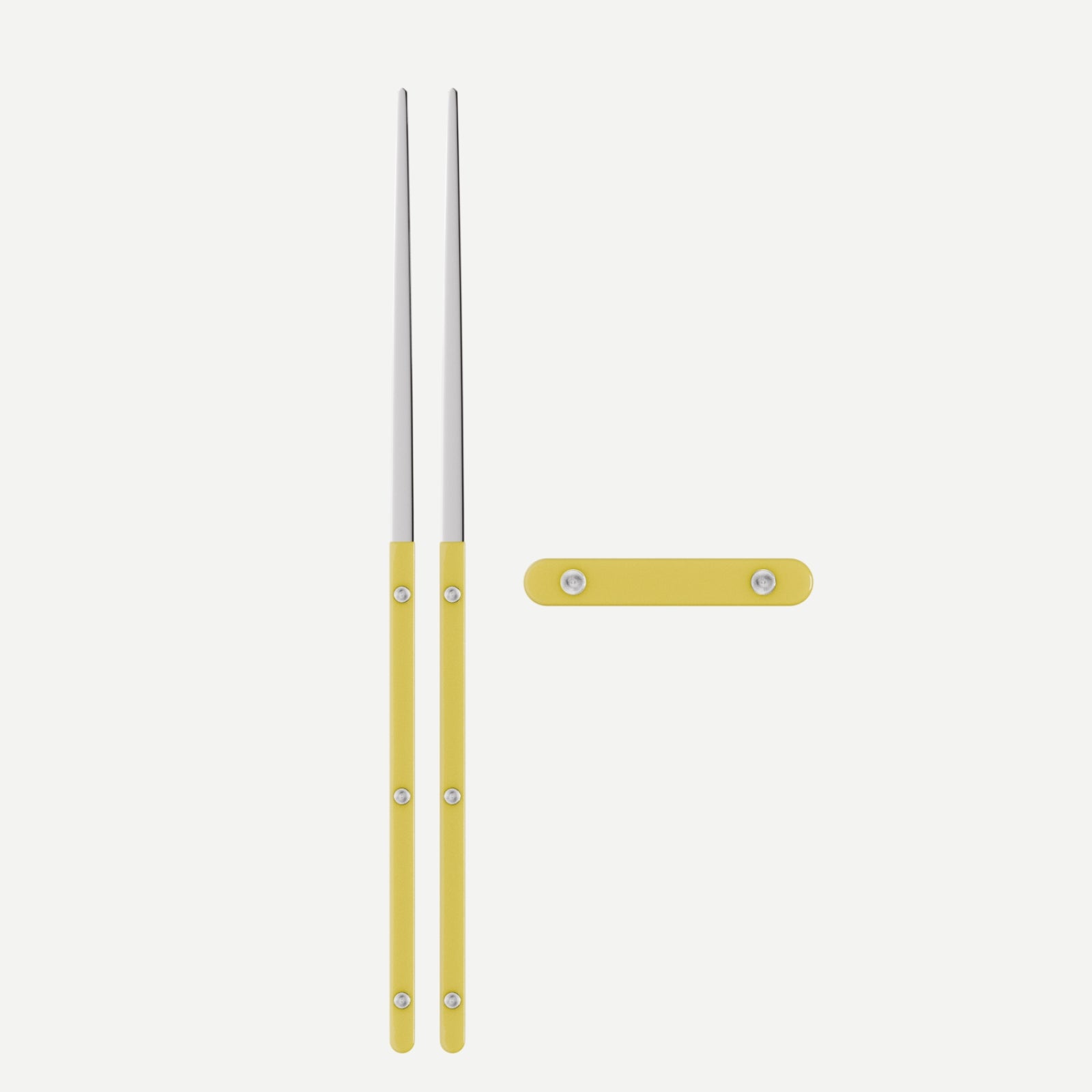 Bistrot Solid, Yellow - Chopsticks set