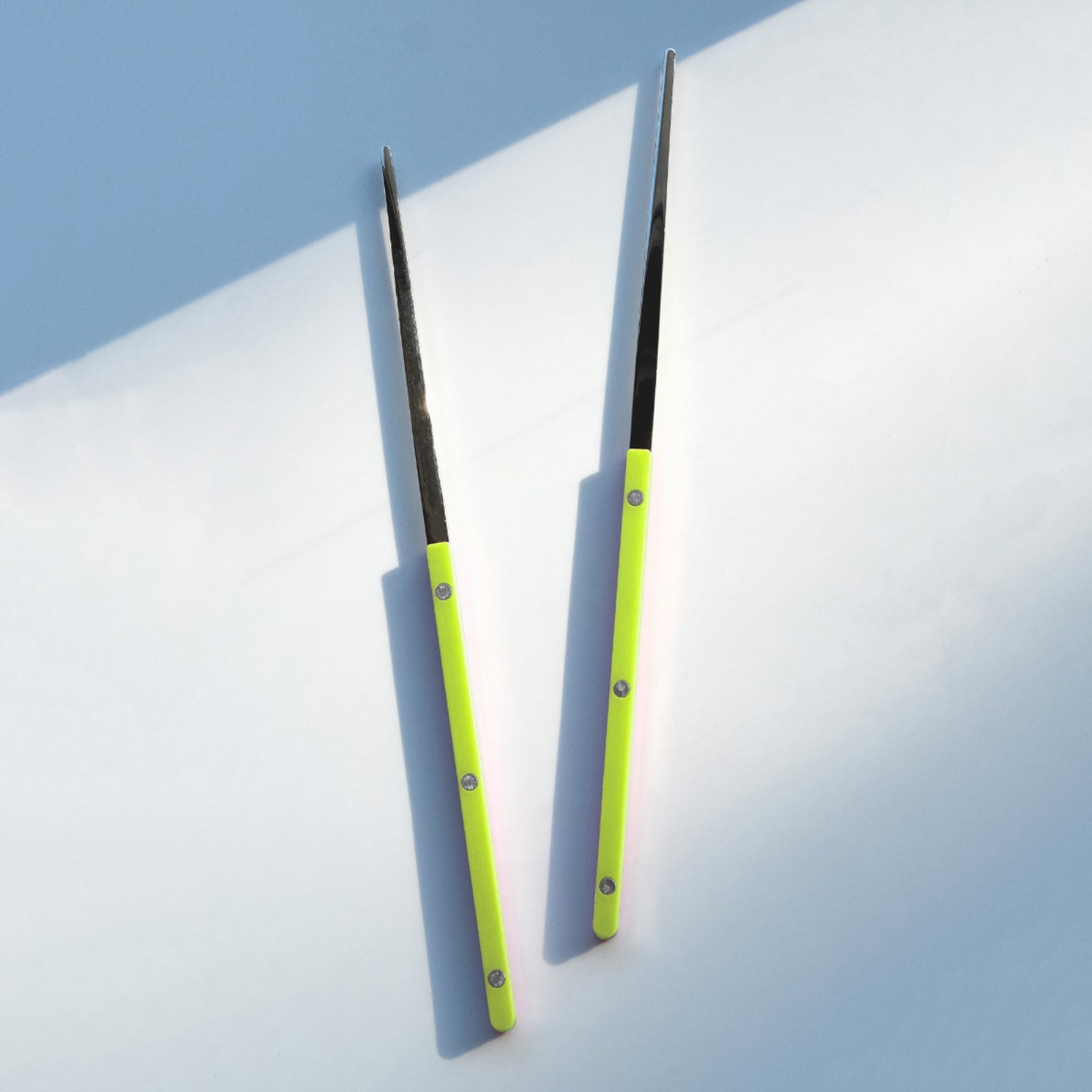 Bistrot Solid, Lime - Pair of chopsticks