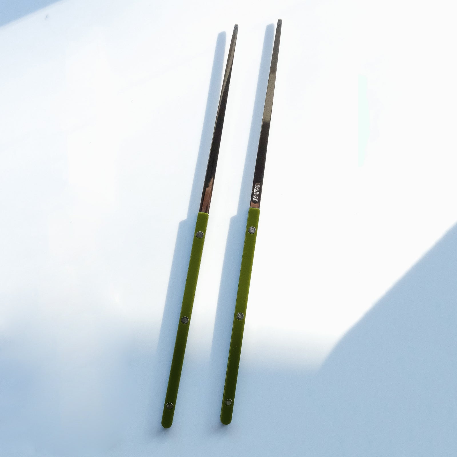 Bistrot Solid, Green fern - Pair of chopsticks